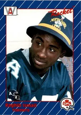 1991 All World CFL French #63 Raghib Ismail - Football Card Single