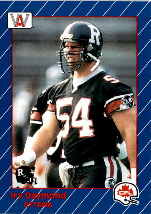 1991 All World CFL French #64 Irv Daymond - Football Card Single