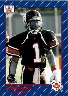 1991 All World CFL French #65 Andre Francis - Football Card Single