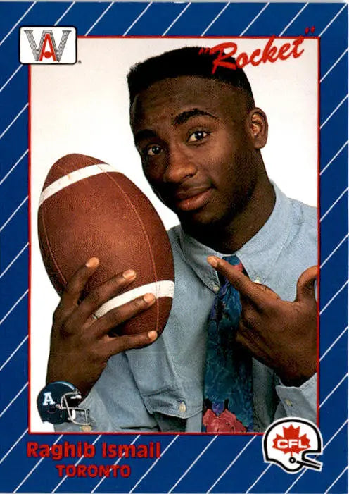 1991 All World CFL French #68 Raghib Ismail - Football Card Single