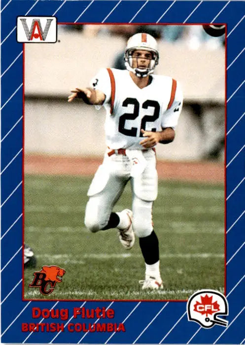 1991 All World CFL French #7 Doug Flutie - Football Card Single