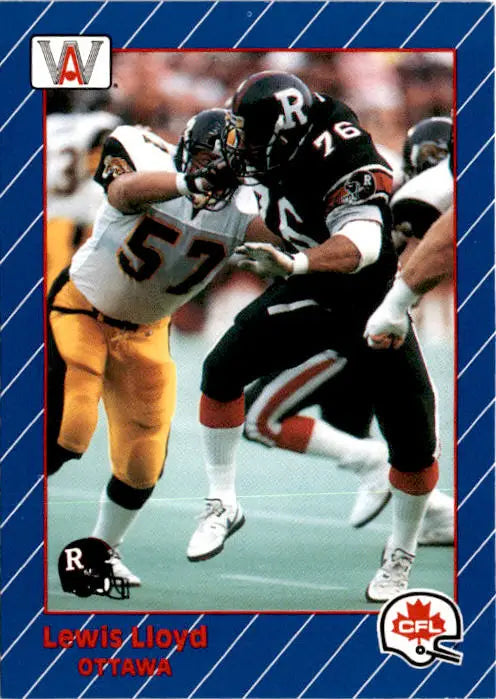 1991 All World CFL French #70 Loyd Lewis - Football Card Single