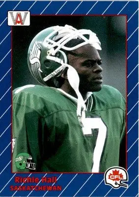 1991 All World CFL French #77 Richie Hall - Football Card Single