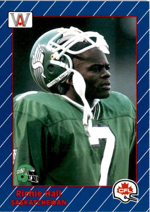 1991 All World CFL French #77 Richie Hall - Football Card Single
