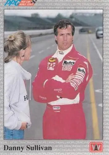 1991 All World Indy #10 Danny Sullivan NM Near Mint ID:6671 - Racing Card Single