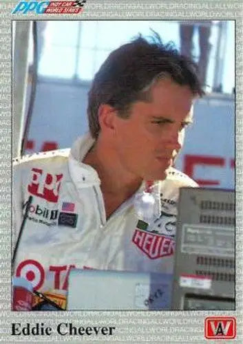 1991 All World Indy #16 Eddie Cheever NM Near Mint ID:6673 - Racing Card Single