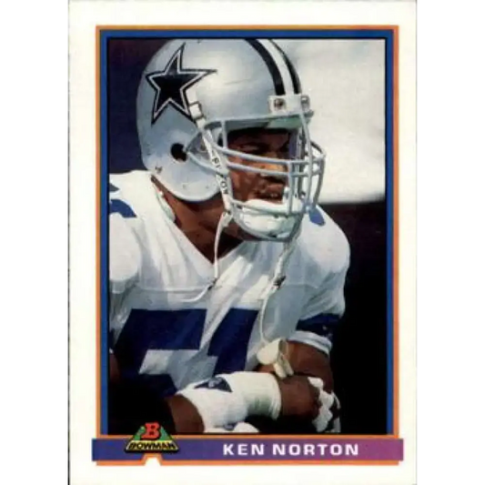 1991 Bowman #115 Ken Norton Jr. NM-MT Dallas Cowboys Football Card