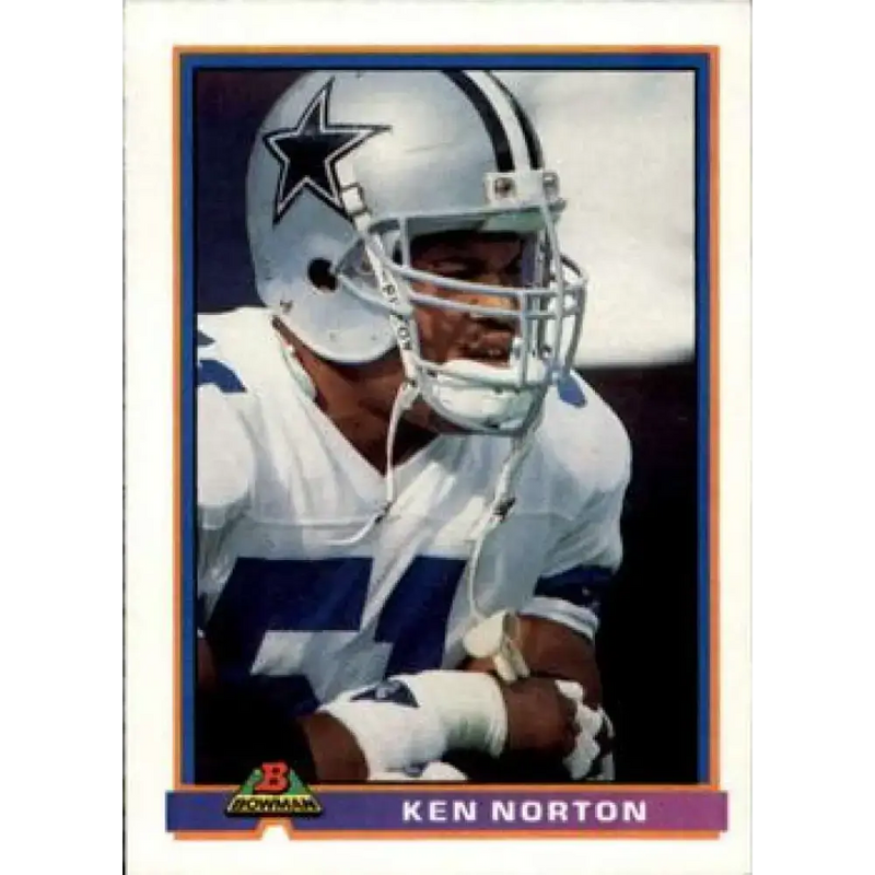1991 Bowman #115 Ken Norton Jr. NM-MT Dallas Cowboys Football Card - Football Card Single