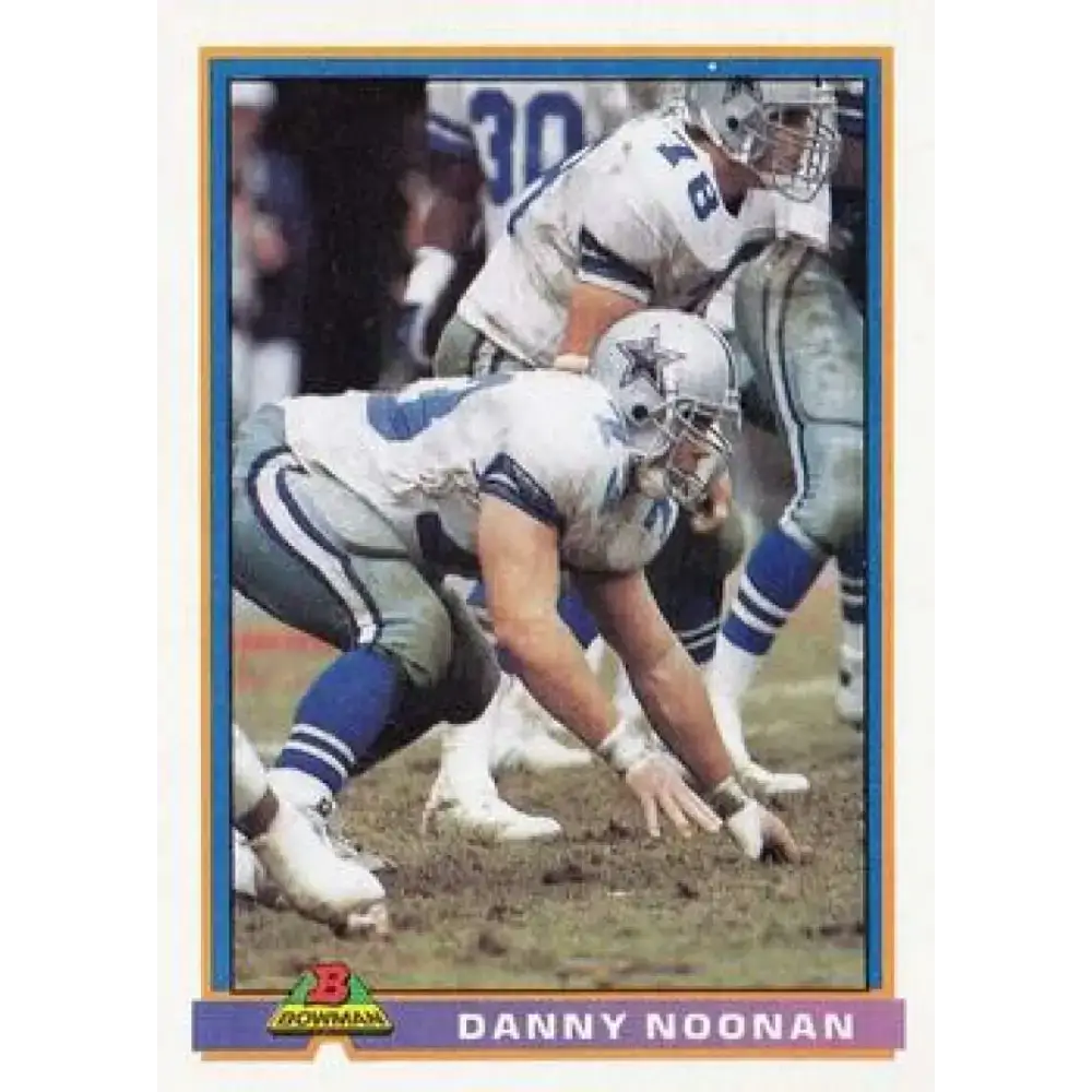 1991 Bowman #121 Danny Noonan NM-MT Football Card - Football Card Single