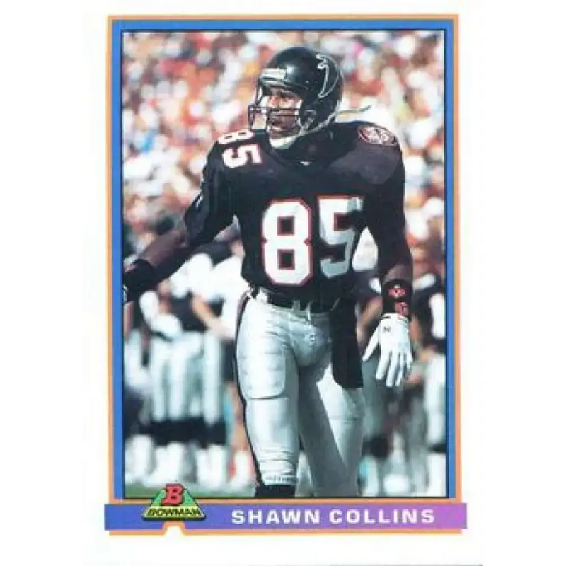 1991 Bowman #13 Shawn Collins NM-MT Atlanta Falcons Football Card - Football Card Single