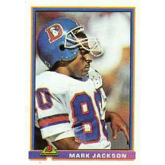 1991 Bowman #139 Mark Jackson NM-MT Denver Broncos Football Card