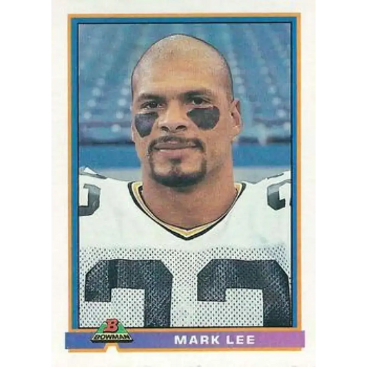 1991 Bowman #163 Mark Lee NM-MT Green Bay Packers Football Card