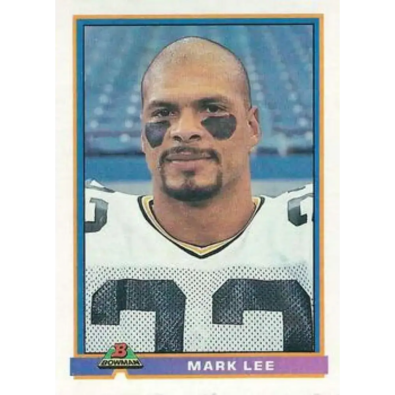 1991 Bowman #163 Mark Lee NM-MT Green Bay Packers Football Card - Football Card Single