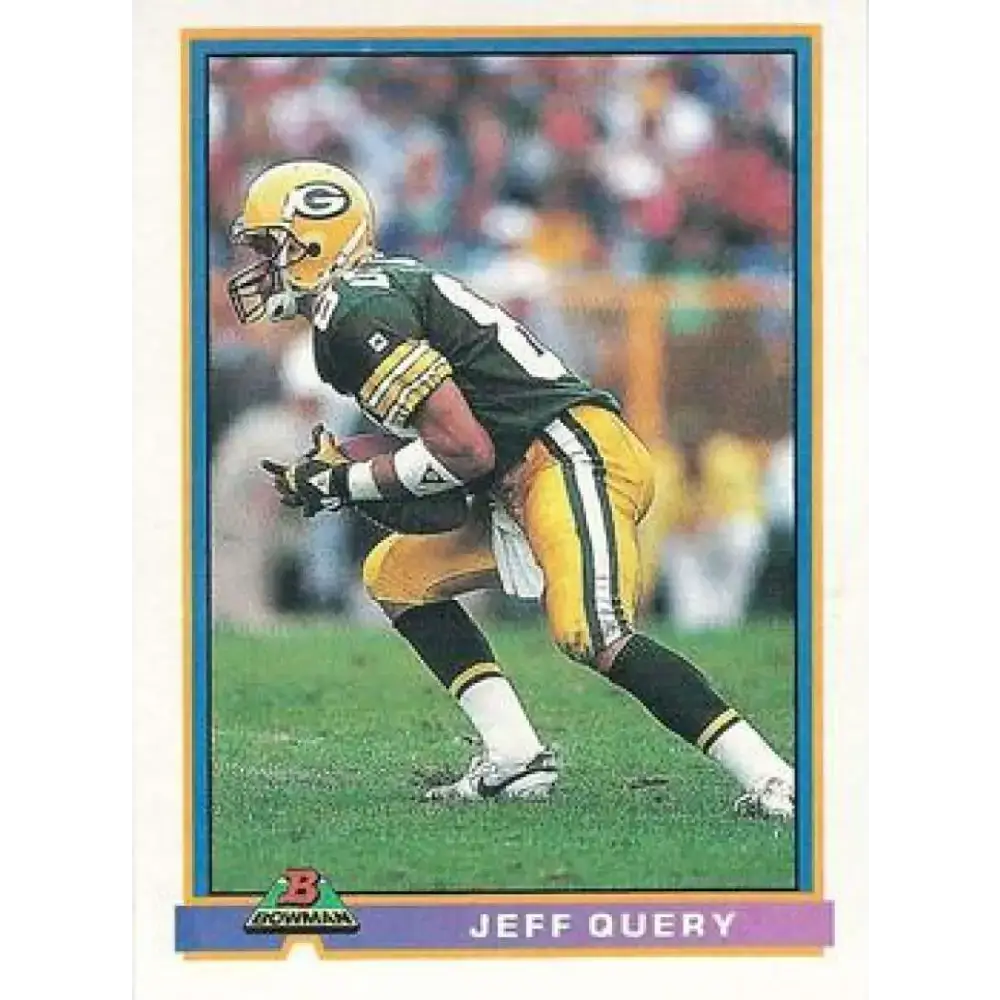 1991 Bowman #170 Jeff Query NM-MT Green Bay Packers Football Card - Football Card Single