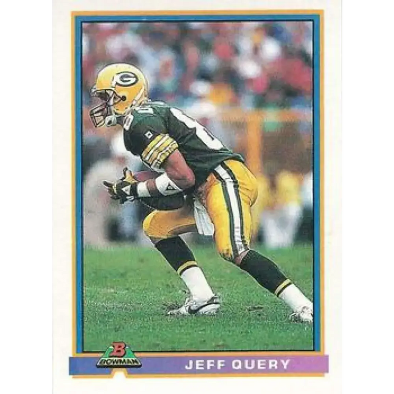 1991 Bowman #170 Jeff Query NM-MT Green Bay Packers Football Card - Football Card Single