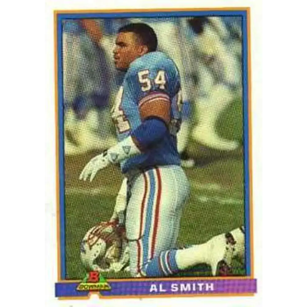 1991 Bowman #183 Al Smith NM-MT Houston Oilers Football Card - Football Card Single