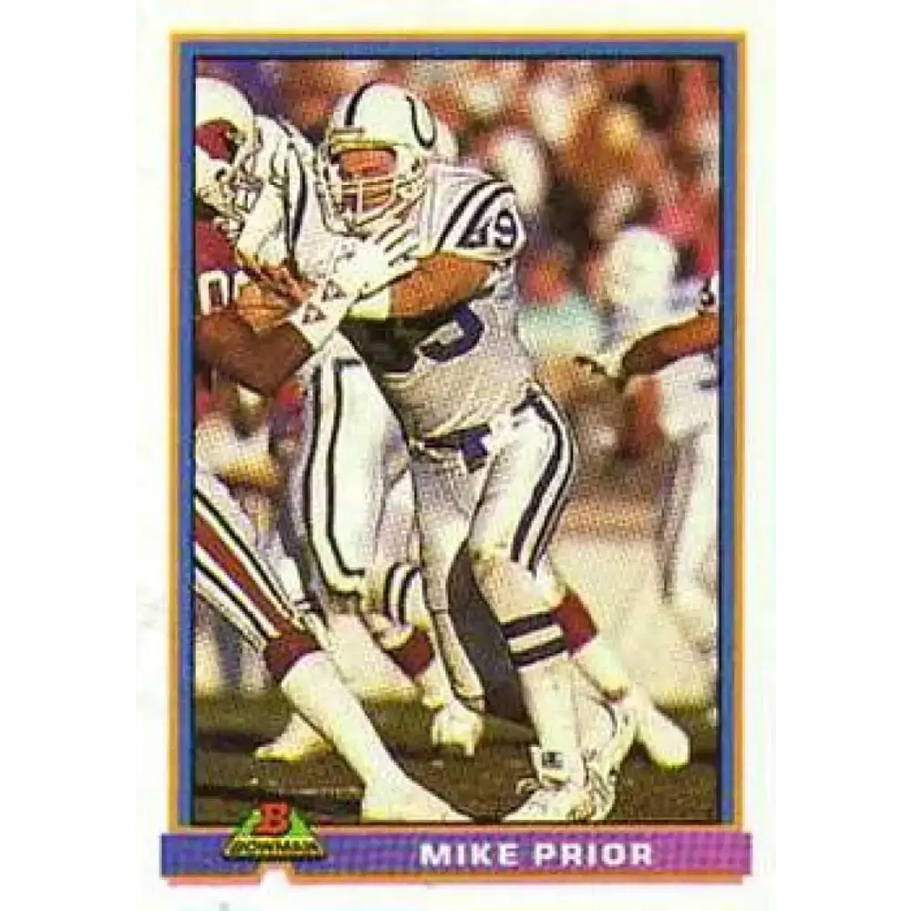1991 Bowman #200 Mike Prior NM-MT Indianapolis Colts Football Card - Football Card Single