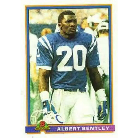 1991 Bowman #214 Albert Bentley NM-MT Indianapolis Colts Football Card