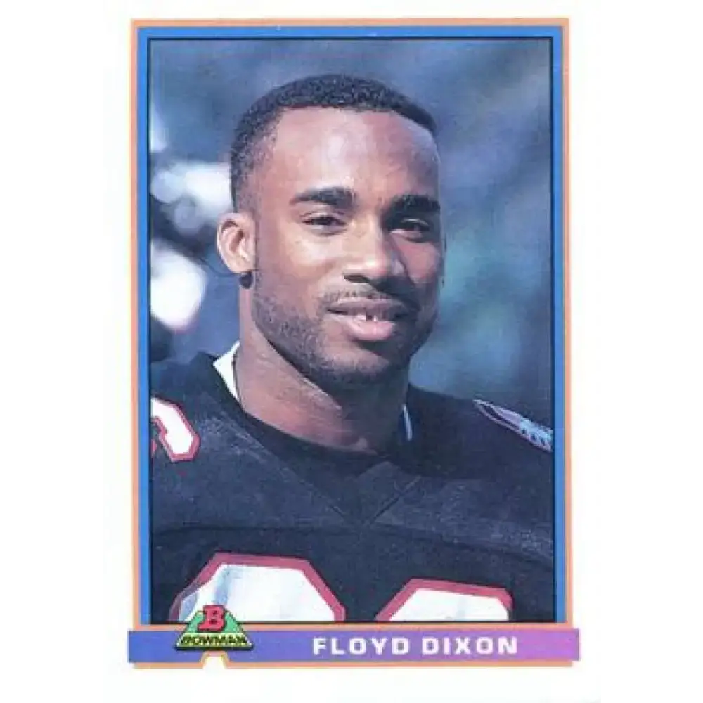 1991 Bowman #22 Floyd Dixon NM-MT Atlanta Falcons Football Card - Football Card Single