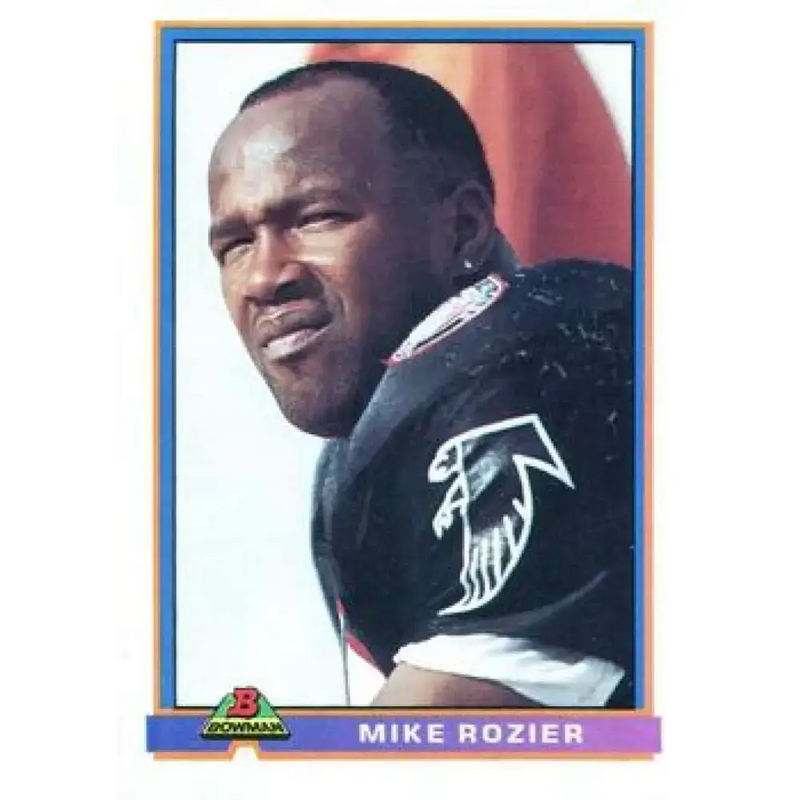 1991 Bowman #24 Mike Rozier NM-MT Atlanta Falcons Football Card - Football Card Single