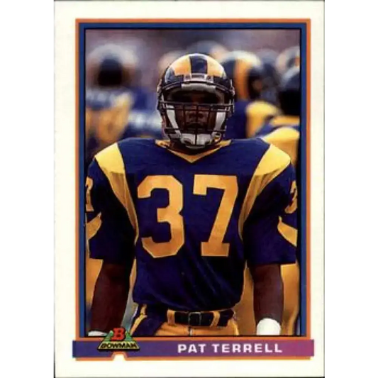 1991 Bowman #270 Pat Terrell NM-MT Los Angeles Rams Football Card
