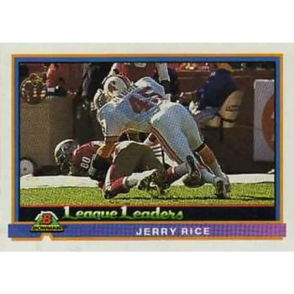 1991 Bowman #274 Jerry Rice NM-MT San Francisco 49ers Football Card - Football Card Single