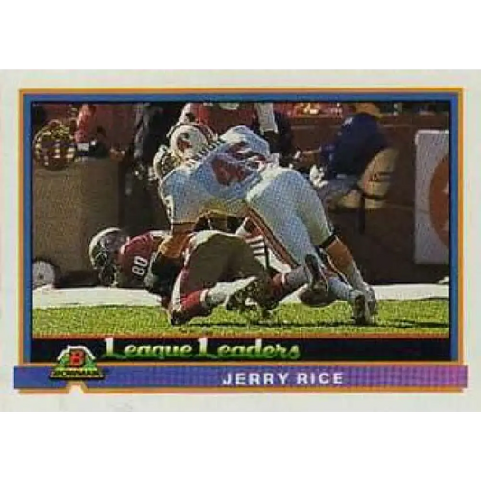 1991 Bowman #274 Jerry Rice NM-MT San Francisco 49ers Football Card
