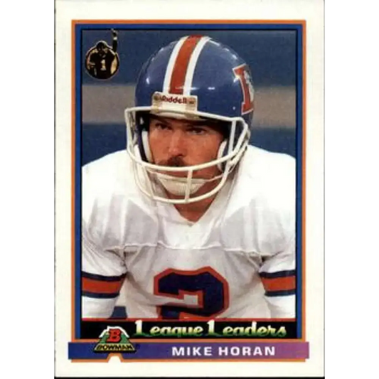 1991 Bowman #282 Mike Horan NM-MT Denver Broncos Football Card