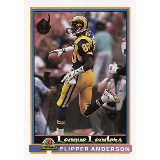 1991 Bowman #283 Flipper Anderson NM-MT Los Angeles Rams Football Card