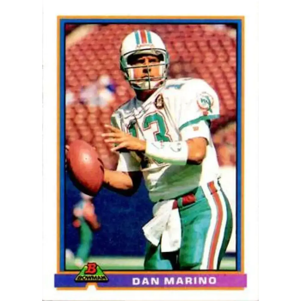 1991 Bowman #285 Dan Marino NM-MT Miami Dolphins Football Card - Football Card Single