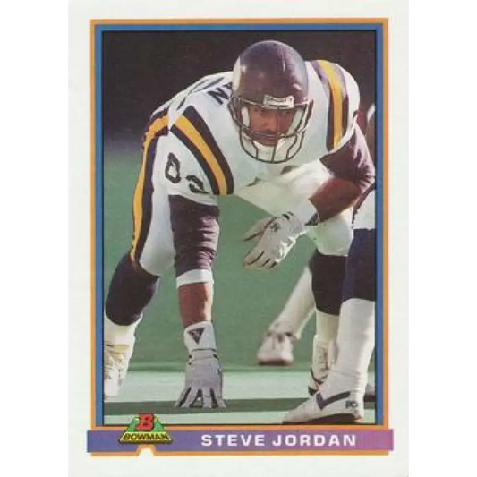 1991 Bowman #305 Anthony Carter NM-MT Minnesota Vikings Football Card