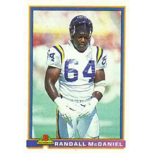 1991 Bowman #309 Gary Zimmerman NM-MT Minnesota Vikings Football Card