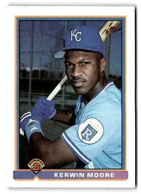 1991 Bowman #312 Kerwin Moore - Baseball Card Single