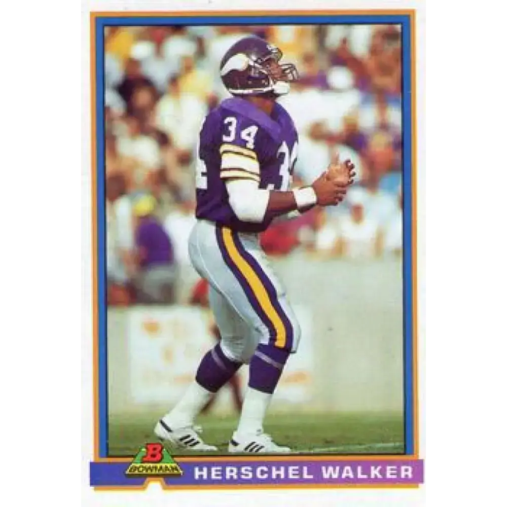 1991 Bowman #315 Chris Doleman NM-MT Minnesota Vikings Football Card - Football Card Single