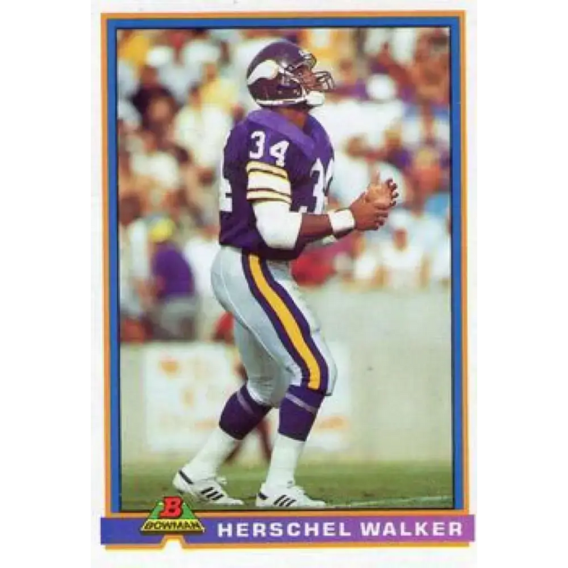 1991 Bowman #315 Chris Doleman NM-MT Minnesota Vikings Football Card - Football Card Single