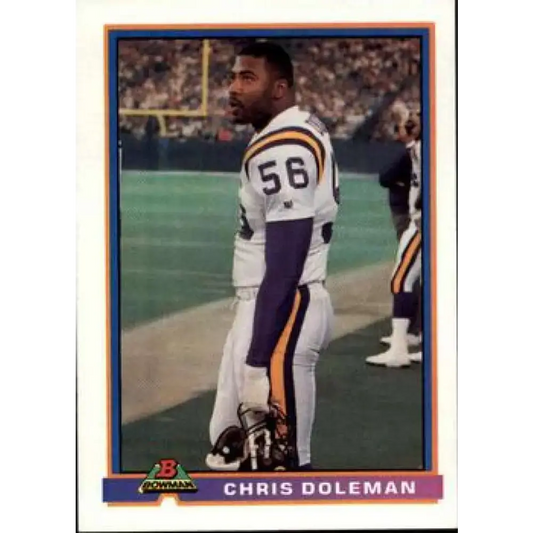 1991 Bowman #316 Joey Browner NM-MT Minnesota Vikings Football Card