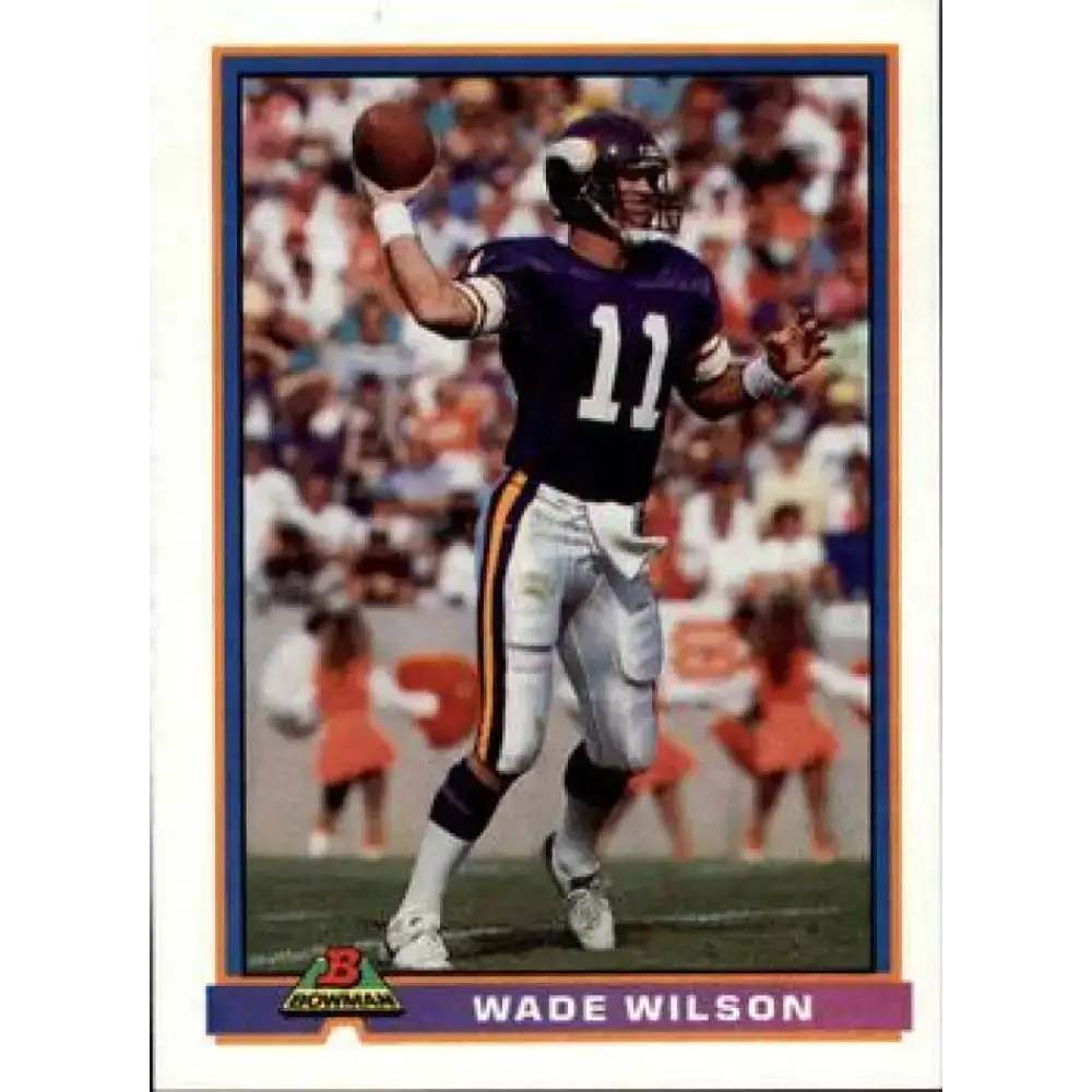 1991 Bowman #318 Henry Thomas NM-MT Minnesota Vikings Football Card - Football Card Single