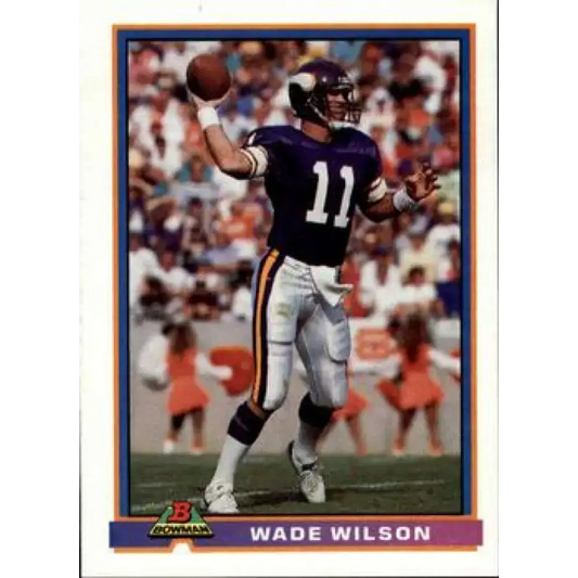 1991 Bowman #318 Henry Thomas NM-MT Minnesota Vikings Football Card
