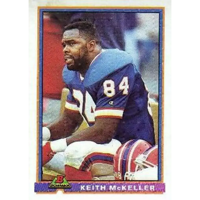 1991 Bowman #35 Keith McKeller NM-MT Buffalo Bills Football Card