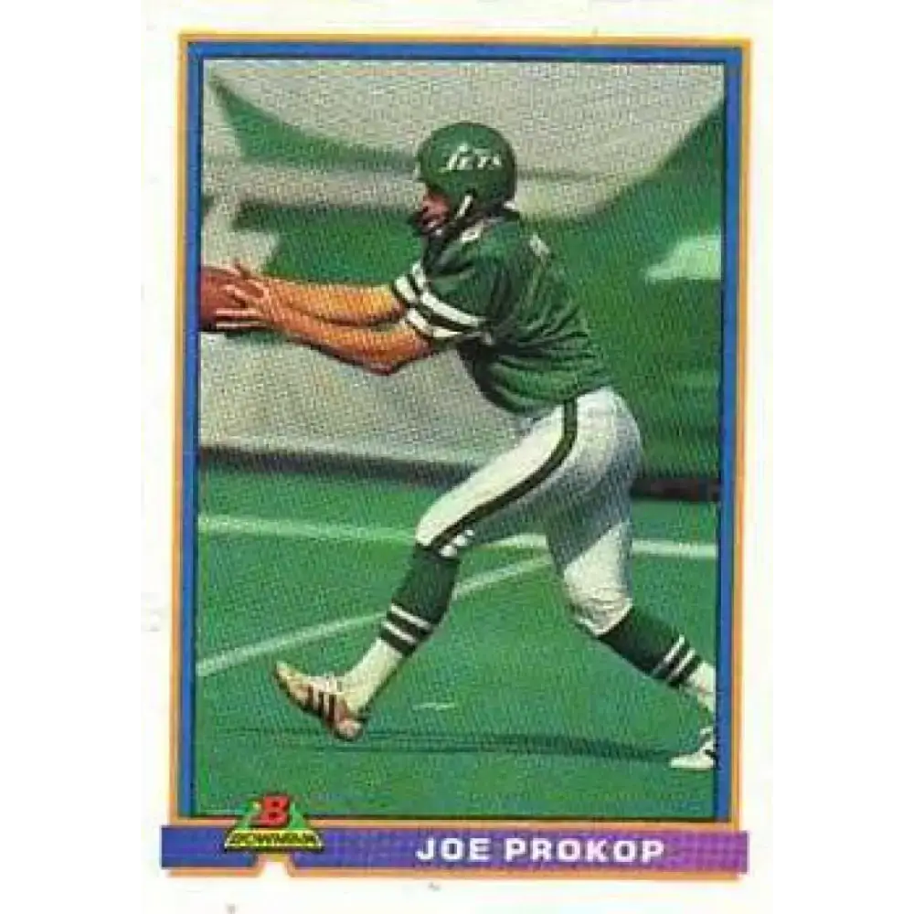 1991 Bowman #380 Joe Prokop NM-MT New York Jets Football Card - Football Card Single