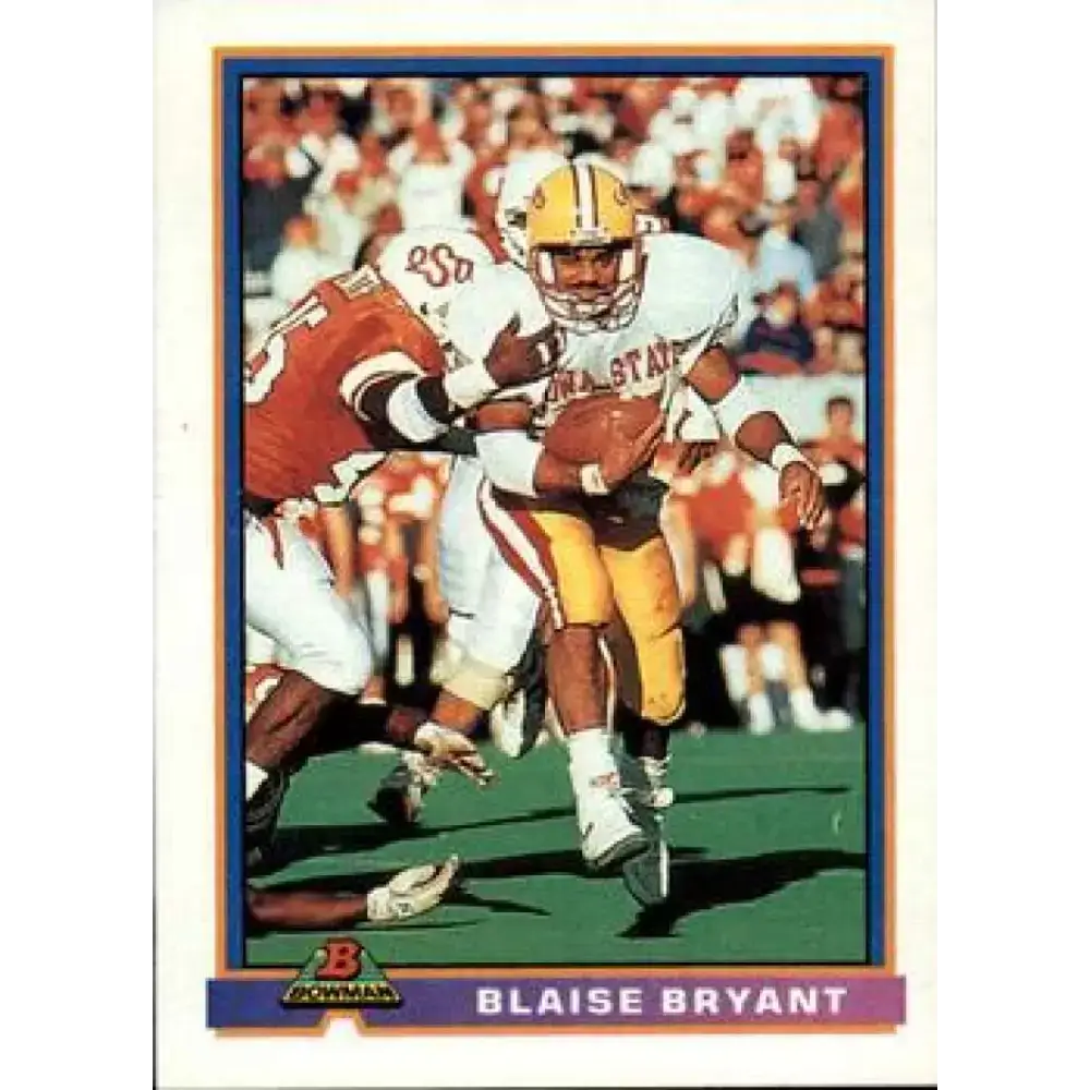 1991 Bowman #394 Blaise Bryant NM-MT New York Jets Football Card - Football Card Single