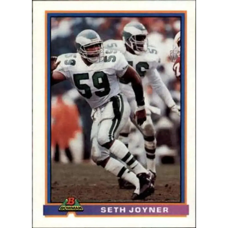 1991 Bowman #399 Seth Joyner NM-MT Philadelphia Eagles Football Card