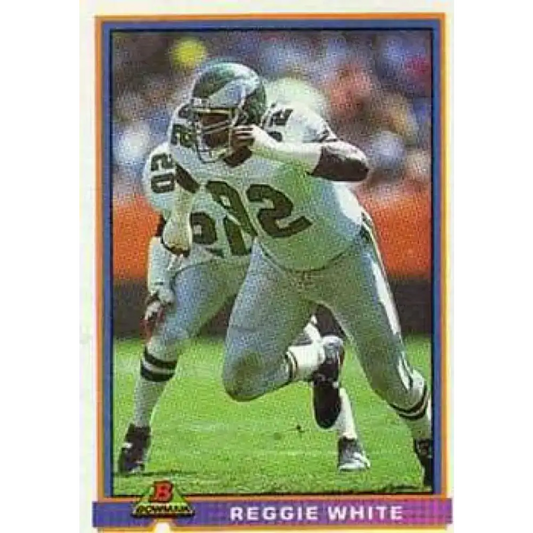 1991 Bowman #403 Reggie White NM-MT Philadelphia Eagles Football Card