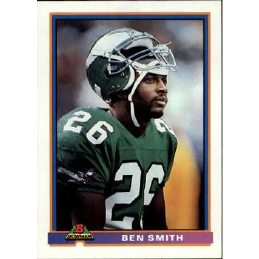 1991 Bowman #407 Ben Smith NM-MT Football Card - Football Card Single