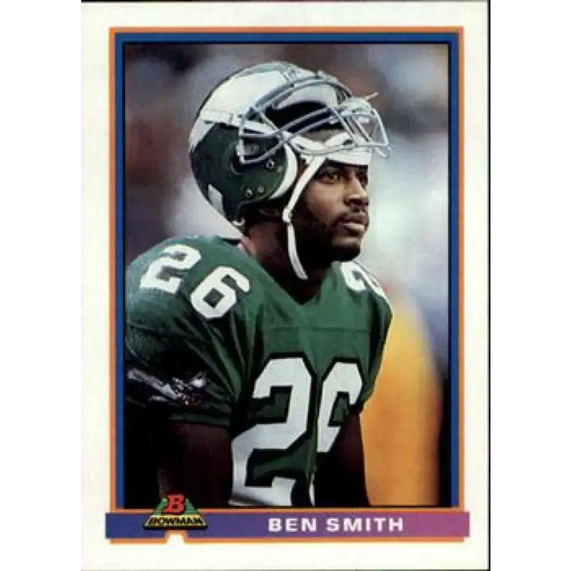 1991 Bowman #407 Ben Smith NM-MT Football Card - Football Card Single