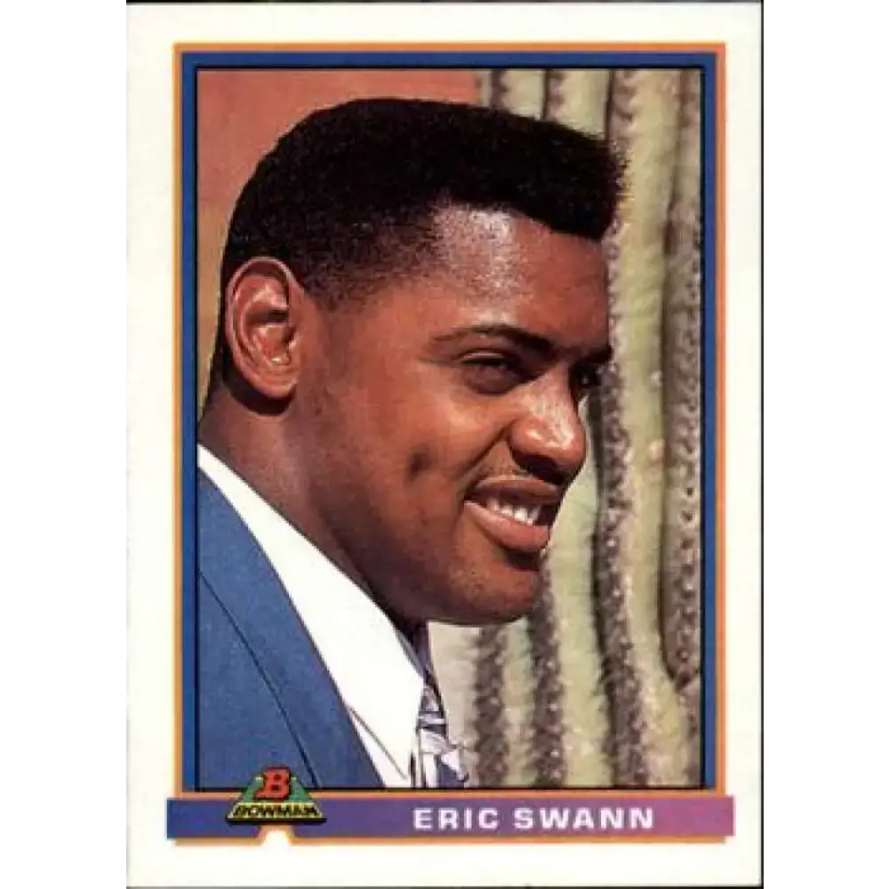 1991 Bowman #414 Eric Swann NM-MT RC Rookie Phoenix Cardinals Football Card - Football Card Single