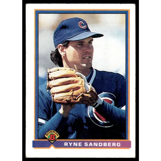 1991 Bowman #416 Ryne Sandberg EX Chicago Cubs Baseball Card - Baseball Card Single