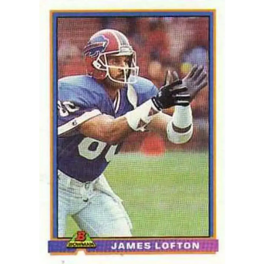 1991 Bowman #42 James Lofton NM-MT Buffalo Bills Football Card