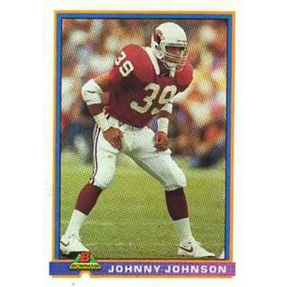 1991 Bowman #421 Johnny Johnson NM-MT Phoenix Cardinals Football Card - Football Card Single