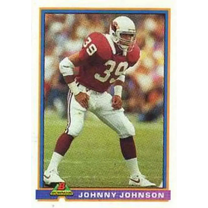 1991 Bowman #421 Johnny Johnson NM-MT Phoenix Cardinals Football Card - Football Card Single